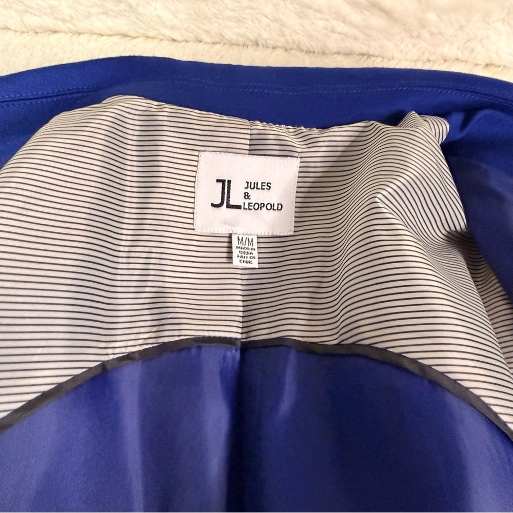 Jules & Leopold Vibrant Blue Women's Blazer - Picture 5 of 6